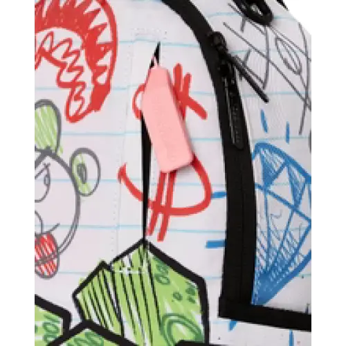 SPRAYGROUND SCRIBBLE MONEY DLXR BACKPACK - BAGS