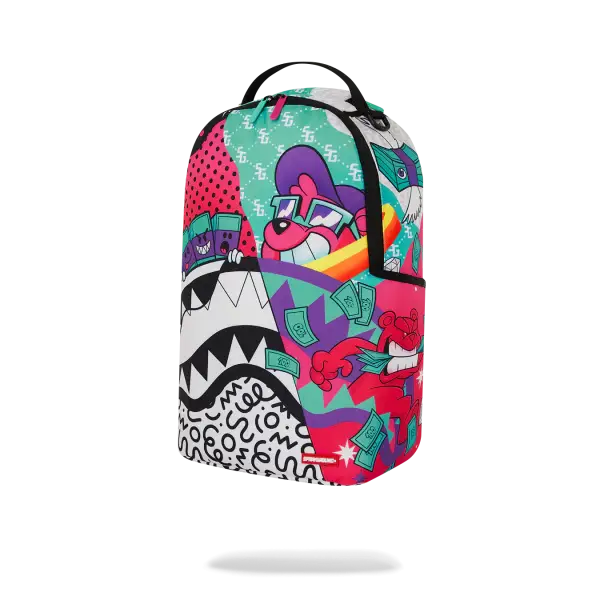 Sprayground SG Characters Street Art Collage DLXR Backpack - BAGS
