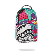 Sprayground SG Characters Street Art Collage DLXR Backpack - BAGS