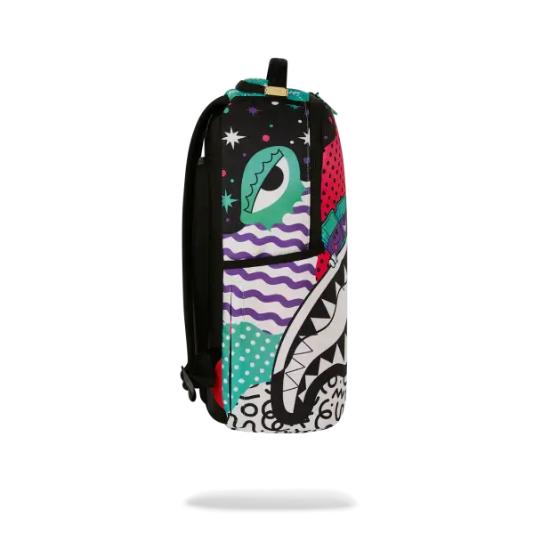 Sprayground SG Characters Street Art Collage DLXR Backpack - BAGS