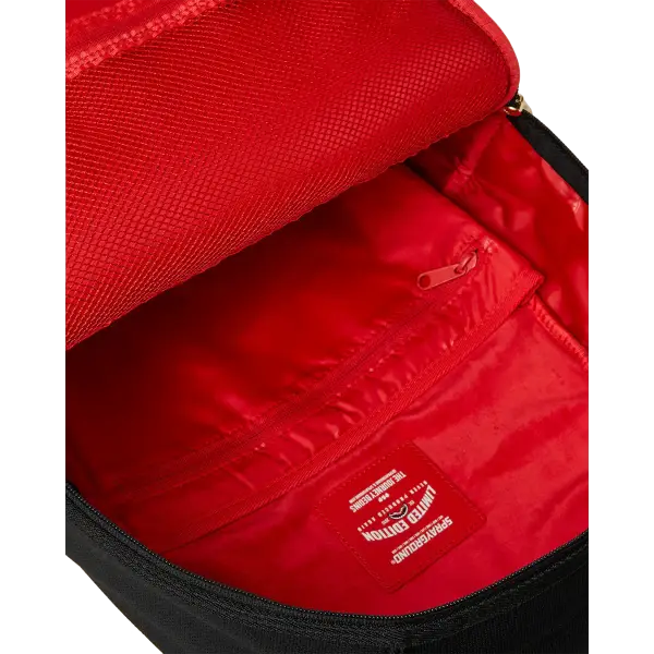 Sprayground Shark Central Knit Black BackPack - BAGS