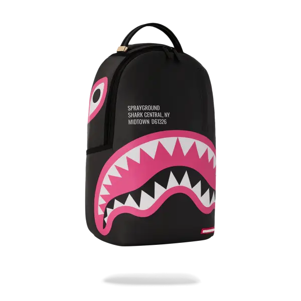 Sprayground shark central pink dlxsv backpack - BAGS