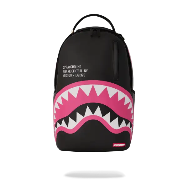 Sprayground shark central pink dlxsv backpack - BAGS