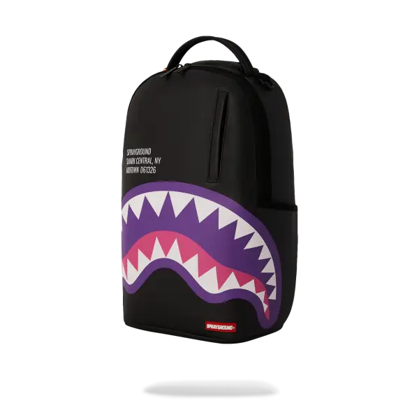 Sprayground shark central purple dlxsv backpack - BAGS