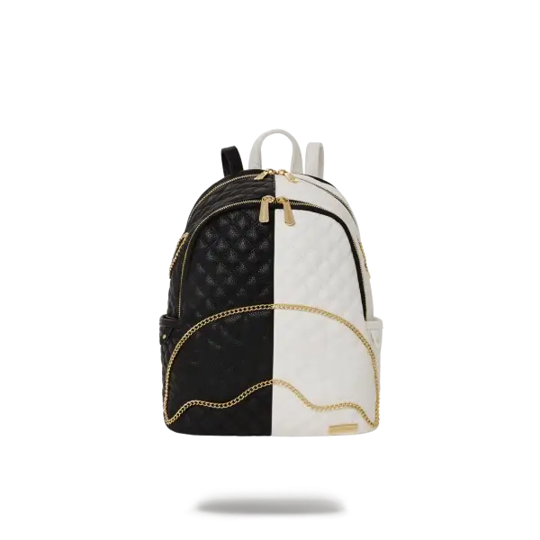 Sprayground Split Quilt Shark Savage Mini Backpack - ECtrendsetters