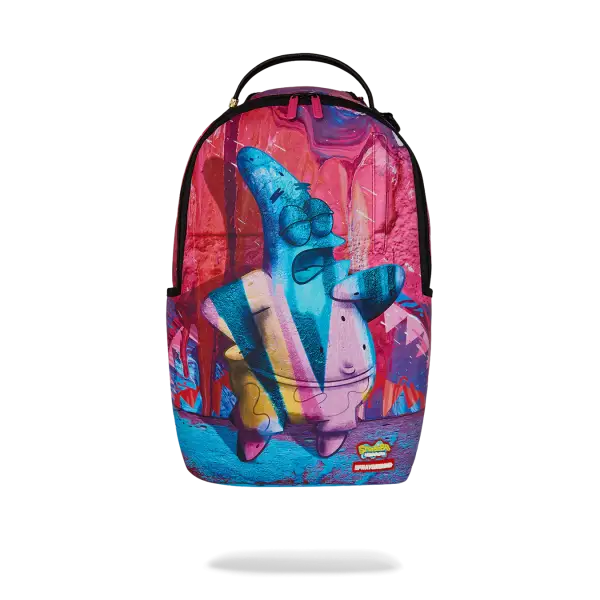 Sprayground Spongebob Painted Patrick DLXSV Backpack - BAGS