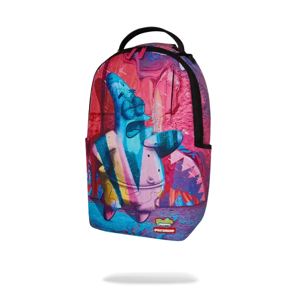 Sprayground Spongebob Painted Patrick DLXSV Backpack - BAGS