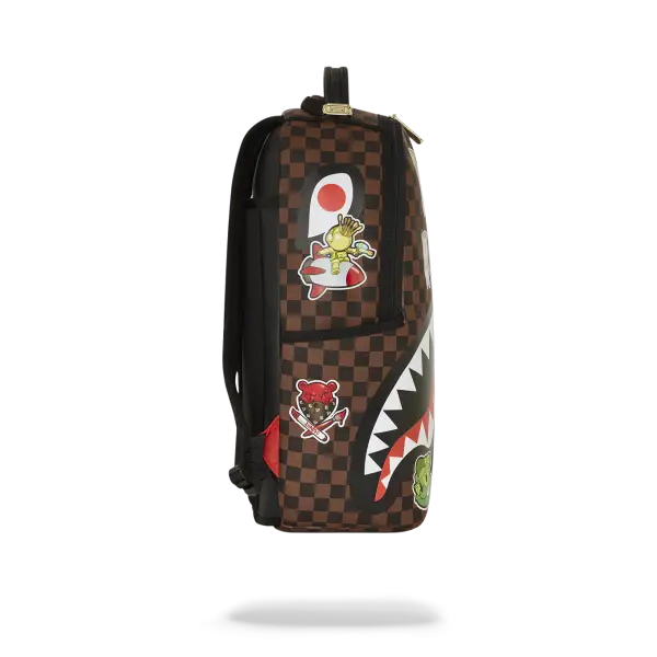 SPRAYGROUND STICKER CAMPAIGN DLXSV BACKPACK - BAGS