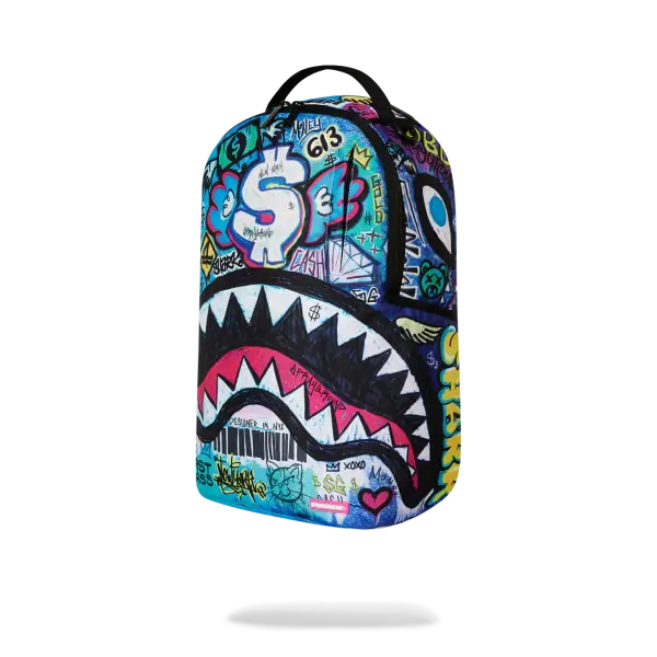 SPRAYGROUND STREET GRAFFITI DLX BACKPACK - BAGS