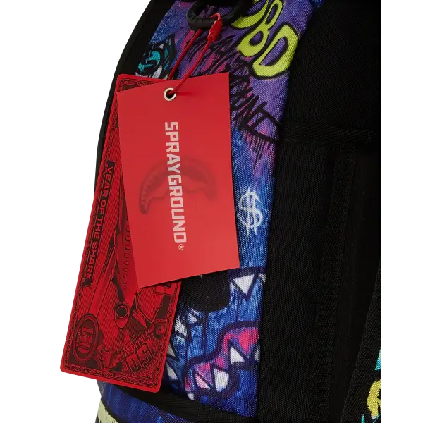 SPRAYGROUND STREET GRAFFITI DLX BACKPACK - BAGS