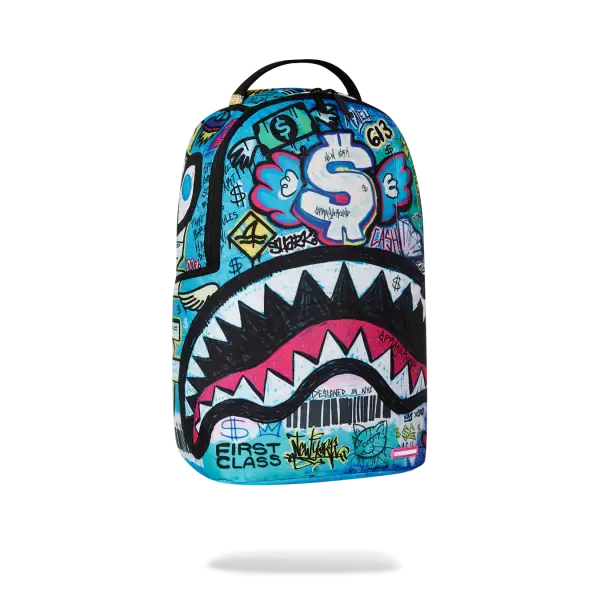 SPRAYGROUND STREET GRAFFITI DLX BACKPACK - BAGS