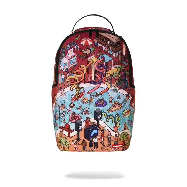 SPRAYGROUND THE PARTY DONT SHARK DLXR BACKPACK - BAGS