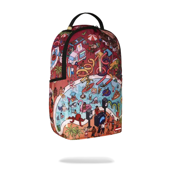 SPRAYGROUND THE PARTY DONT SHARK DLXR BACKPACK - BAGS