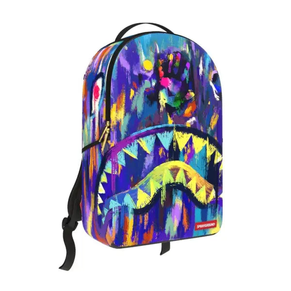 Sprayground unisex ai adam and eve paint dlxs backpack - BAGS