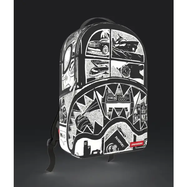 Sprayground unisex comic book inverted dlxsv backpack - BAGS