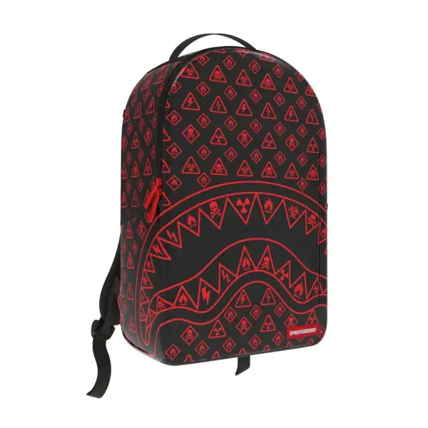 Sprayground unisex danger signs dlxsv backpack - BAGS