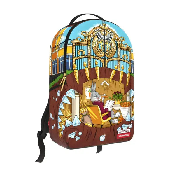 Sprayground unisex looney tunes bugs bunny mansion dlxsr backpack - BAGS