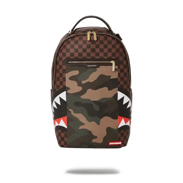 Sprayground unisex sip camo accent dlxsv backpack - BAGS