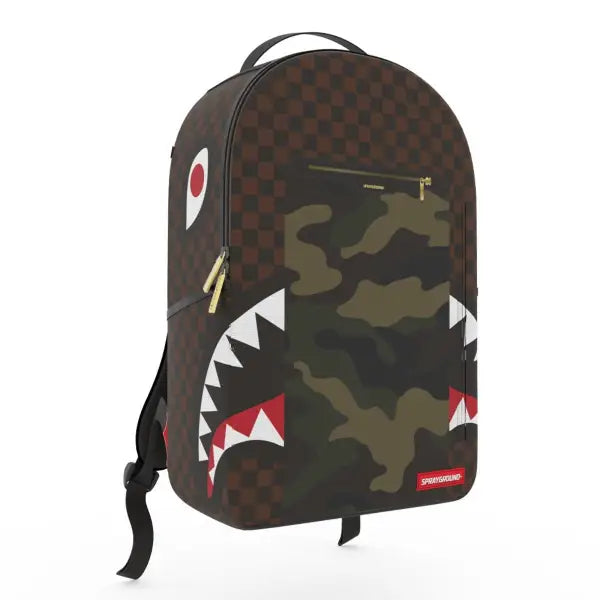 Sprayground unisex sip camo accent dlxsv backpack - BAGS