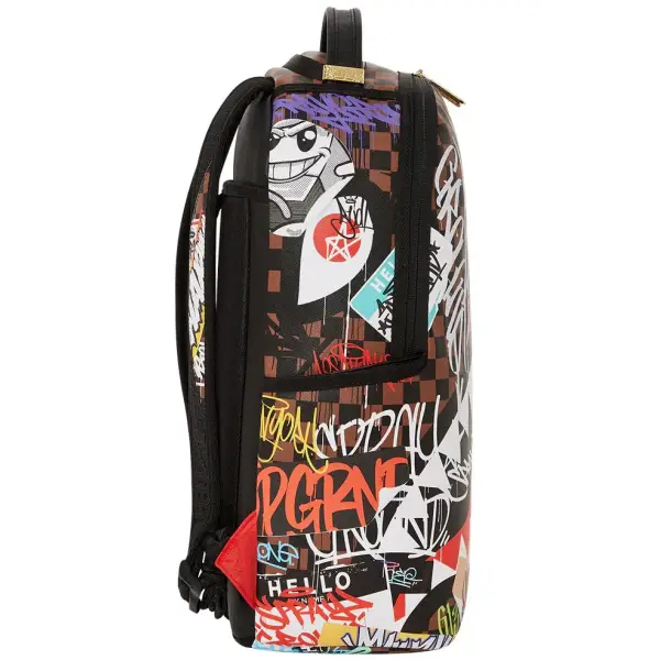 Sprayground unisex tagged up sharks in paris dlxsv backpack - BAGS