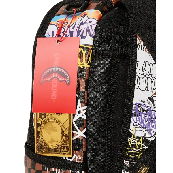 Sprayground unisex tagged up sharks in paris dlxsv backpack - BAGS