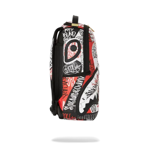 Sprayground unisex tri split graffiti dlxsv backpack - BAGS