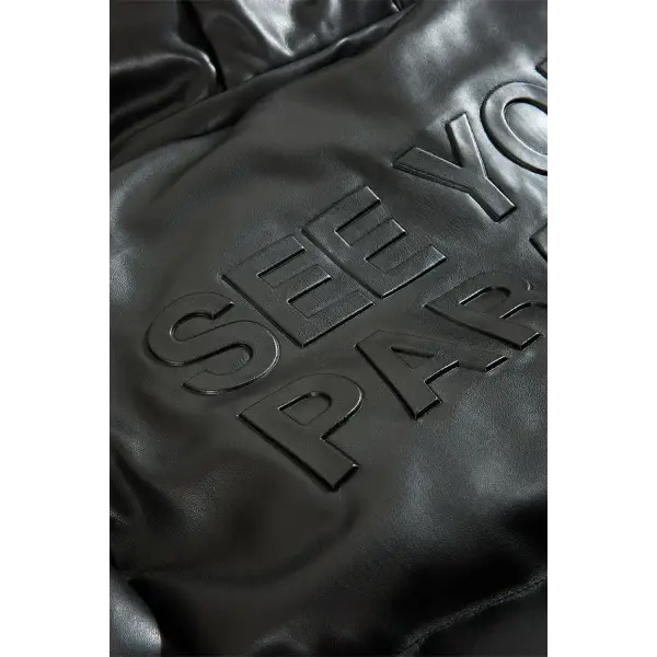 SYIP embossed puffer jacket - JACKET