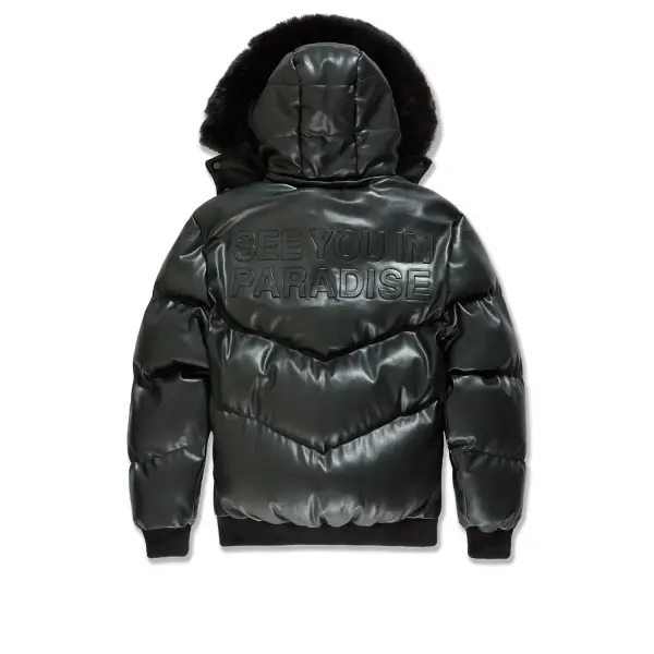 SYIP embossed puffer jacket - JACKET