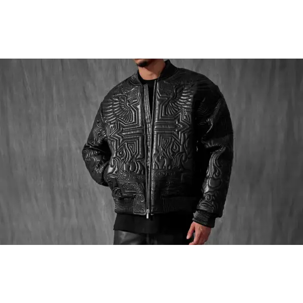SYIP embroidered jacket - SMALL / BLACK - JACKET