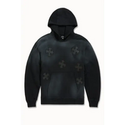 Syip forbidden fruit scythe patched hoodie - SMALL / BLACK - HOODIE