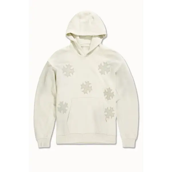 Syip forbidden fruit scythe patched hoodie - SMALL / OFF/WHT - HOODIE