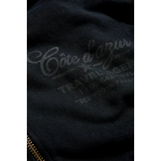 Syip icon pearl studded zip up hoodie - HOODIE