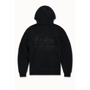 Syip icon pearl studded zip up hoodie - HOODIE