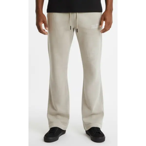 SYIP logo stacked jogger - MEDIUM / KHAKI - JOGGERS