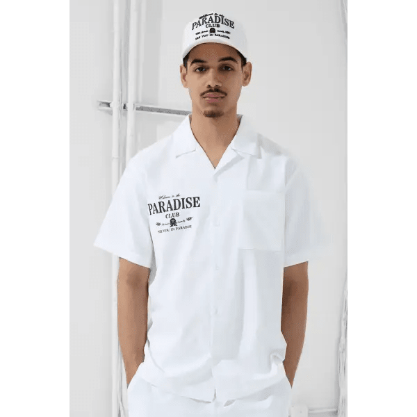 Syip paradise club button up by JORDAN CRAIG