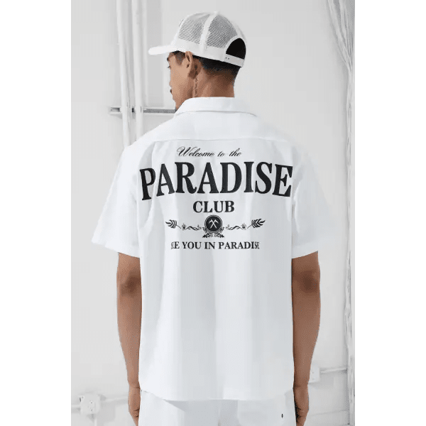Syip paradise club button up by JORDAN CRAIG