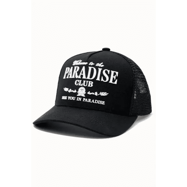 Syip paradise club trucker hat by JORDAN CRAIG