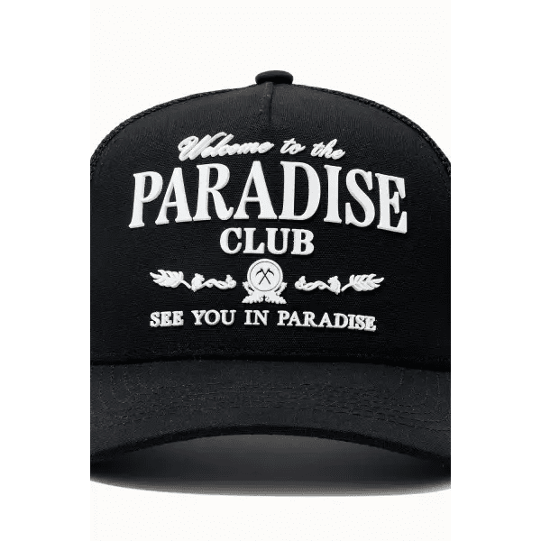 Syip paradise club trucker hat by JORDAN CRAIG