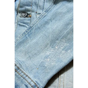 SYIP rhinestone denim jacket - JACKET