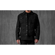 SYIP rhinestone denim jacket - JACKET