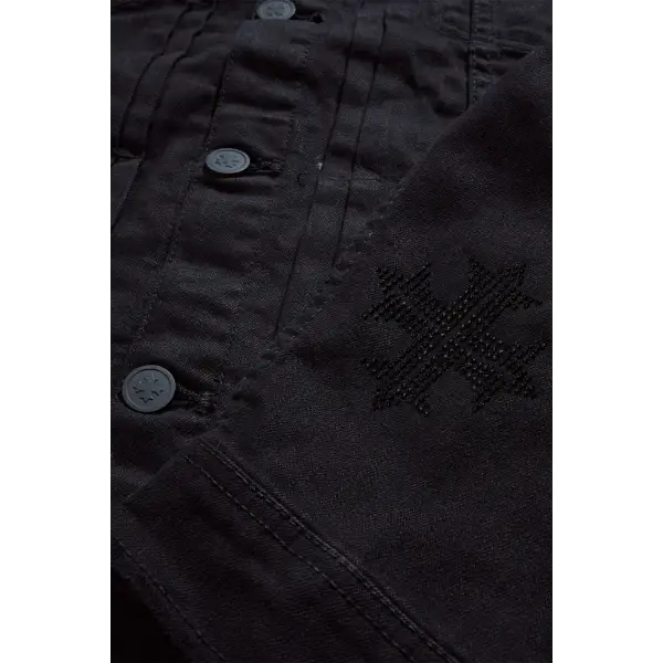 SYIP rhinestone denim jacket - JACKET