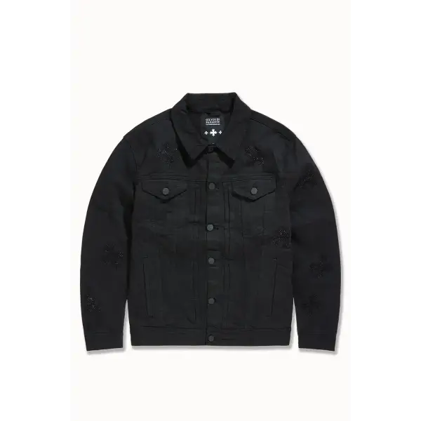 SYIP rhinestone denim jacket - JACKET