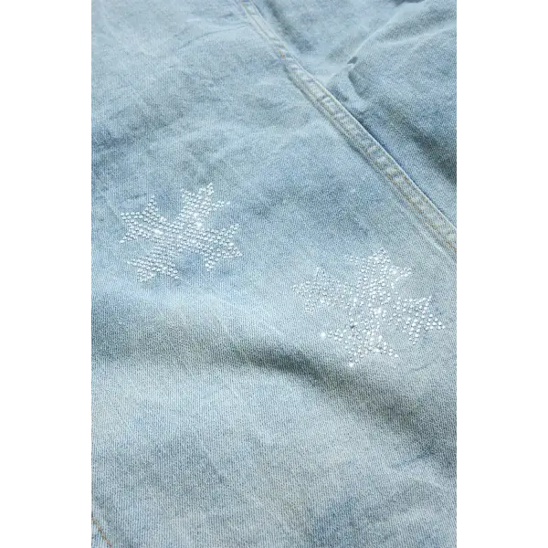 SYIP rhinestone denim jacket - JACKET