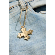 SYIP sean fit rhinestone denim - DENIM