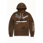 SYIP the reaper pullover hoodie - SMALL / BROWN - HOODIE