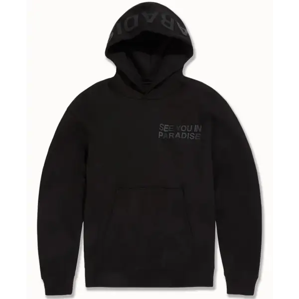 SYIP tonal hd logo hoodie - HOODIE