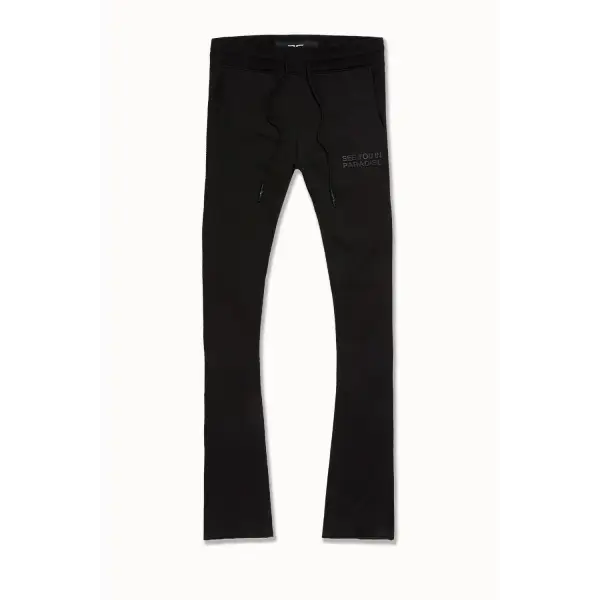 SYIP tonal stacked jogger - JOGGERS