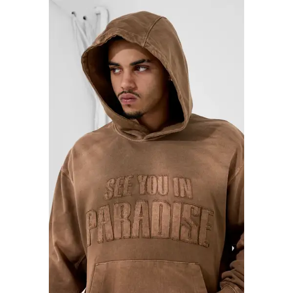 SYIP washed hoodie - HOODIE