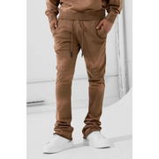 SYIP washed stacked sweatpant - MEDIUM / BROWN - SWEAT PANT
