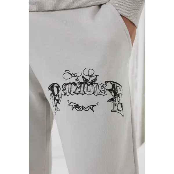 SYIP world tour stacked sweatpants - SWEAT PANT